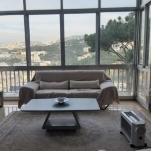 Apartment FOR SALE in Fanar: Panoramic Sea & Mountain View Unblockable